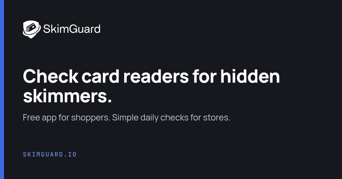 SkimGuard — 官网预览图